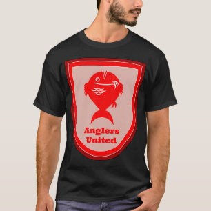 Camiseta Afortunado estoy aquí pescando percas divertido pe