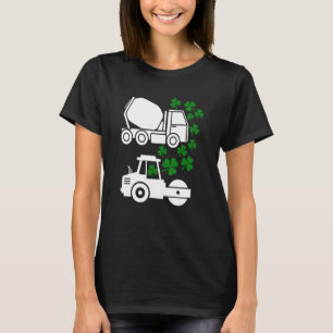 Camiseta Afortunado mezclador de hormigón de San Patricio