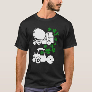 Camiseta Afortunado mezclador de hormigón de San Patricio