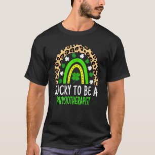 Camiseta Afortunado Para Ser Un Fisioterapeuta Rainbow St P
