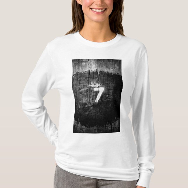 Camiseta afortunado por la suma (Anverso)