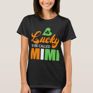 Camiseta Afortunado Por Ser Llamado Mimi St Patricks Day