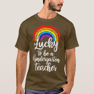 Camiseta Afortunado por ser profesor de guardería