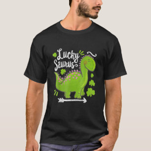 Camiseta Afortunado SAURUS lindo irlandés feliz Día de San