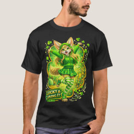 Camiseta Afortunado y encantado