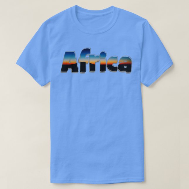 Camiseta África (Diseño del anverso)
