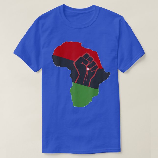 Camiseta África África África África África África África d (Diseño del anverso)