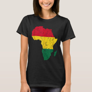 Camiseta Africa African American Black History Month Junete