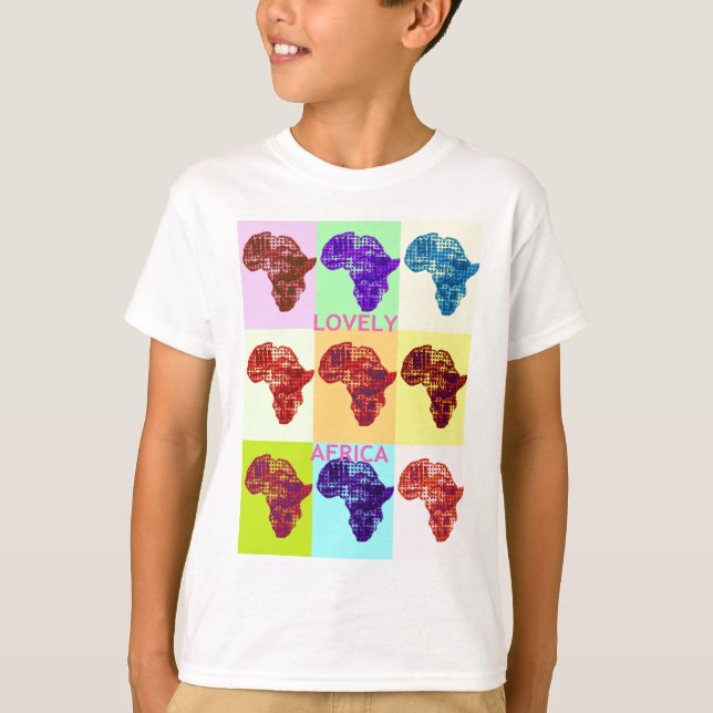 CAMISETA ÁFRICA AMABLE (Anverso)