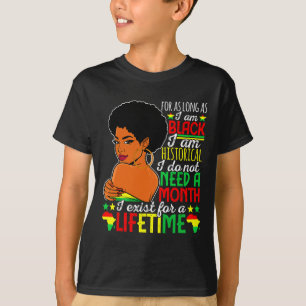 Camiseta Africa American Black History Month Enero 19 De Ju
