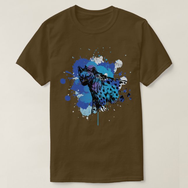 Camiseta Africa Animal Hyena (Diseño del anverso)
