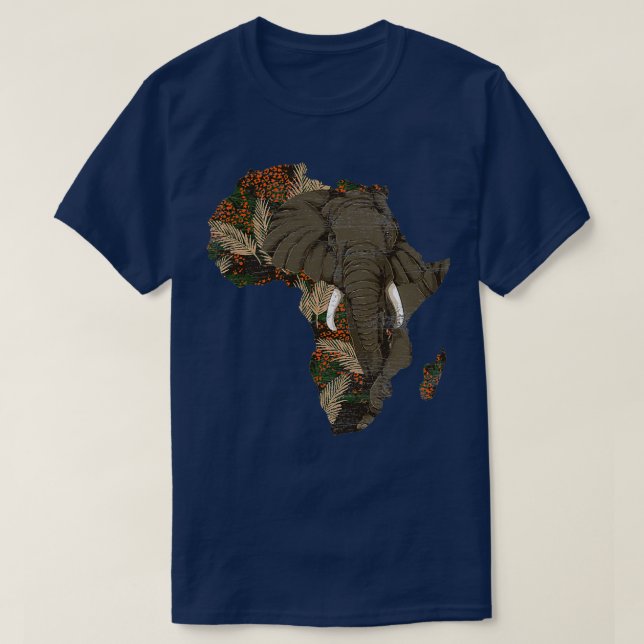 Camiseta Africa Animal Lover Savanna Safari (Diseño del anverso)