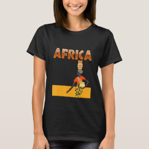 Camiseta África: Animales salvajes Safari son una Novedad a