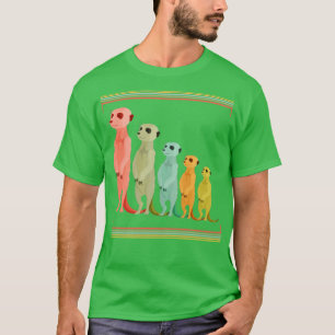 Camiseta África Animales Zoo Keeper Safari Regalo Meerkat