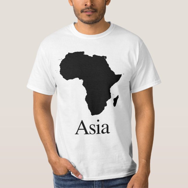Camiseta África Asia Cost-sensitive. (Anverso)