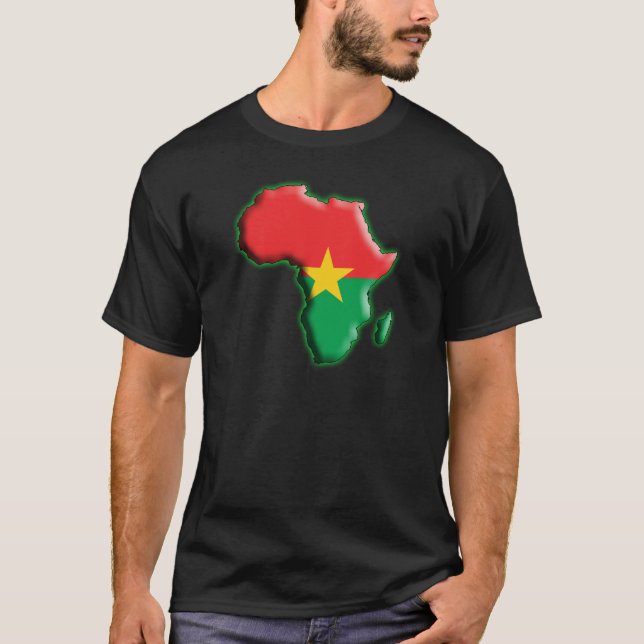 CAMISETA ÁFRICA: BURKINA FASO (Anverso)