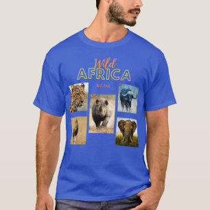 Camiseta África cinco grandes