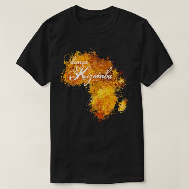 Camiseta Africa Dana Kizomba (Diseño del anverso)