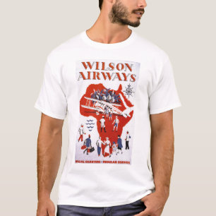 Camiseta ~ África de las vías aéreas de Wilson