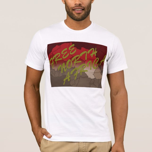 CAMISETA ÁFRICA DEL NORTE LIBRE (Anverso)