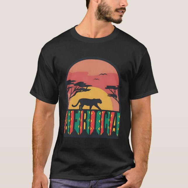 Camiseta África del Norte Safari Serengeti Adventure Big Fi (Anverso)