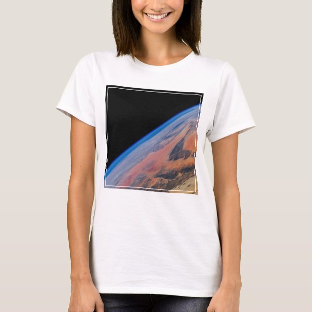 Camiseta África Del Norte Y El Gran Desierto Libio. (Anverso)