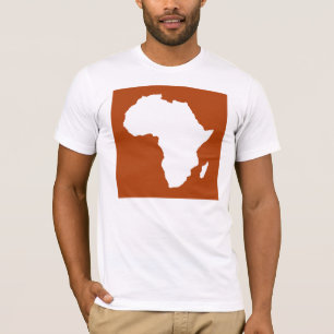Camiseta África deslucida y ácida