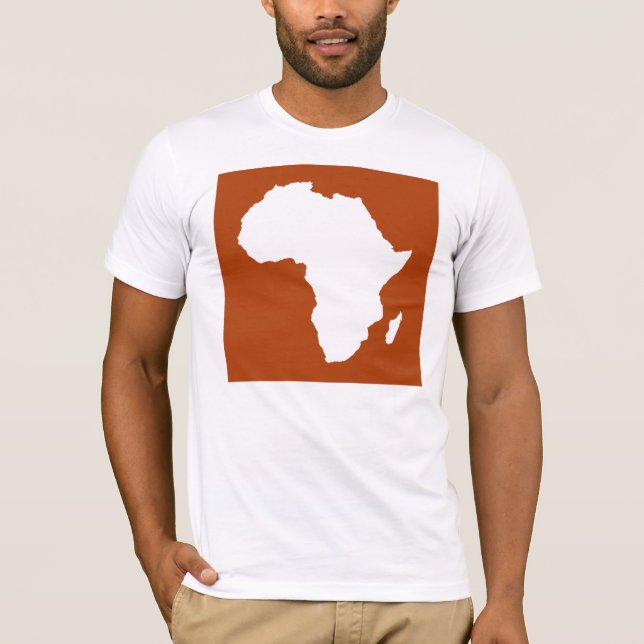 Camiseta África deslucida y ácida (Anverso)