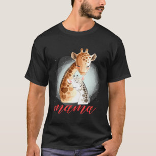 Camiseta África: Día de la Madre de Safari Animal Giraffe