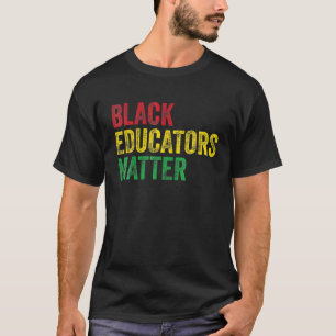 Camiseta África: Educadores negros importan mes de la histo