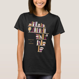 Camiseta Africa Education is Freedom Library