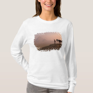 Camiseta África, Egipto, El Cairo, Giza, pirámides de Giza