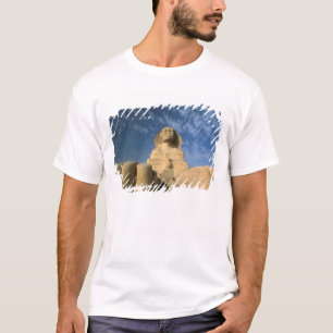 Camiseta África, Egipto, El Cairo, meseta de Giza. Esfinge