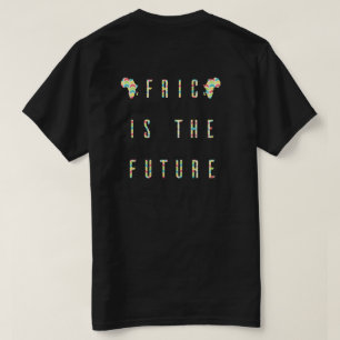 Camiseta África es la futura (el color)