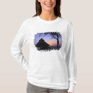 Camiseta África, Etiopía, región del río Omo, Atardecer sob