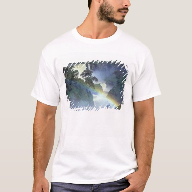 Camiseta África, Etiopía, Río Nilo Azul, Cataract. (Anverso)