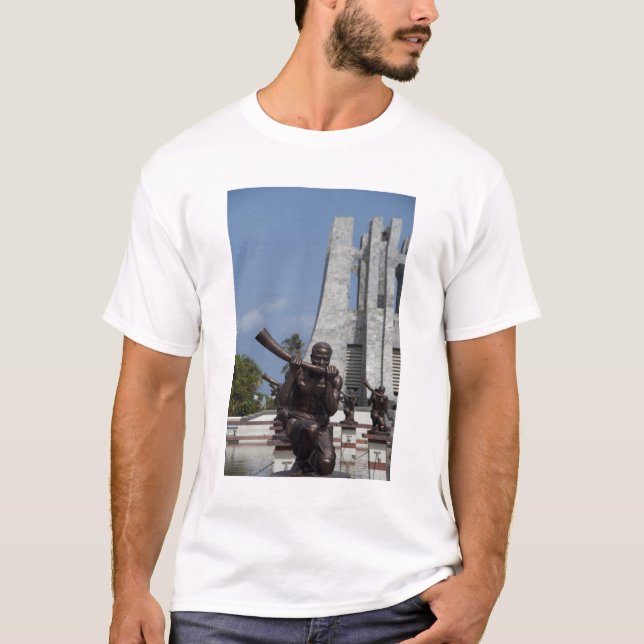 Camiseta África, Ghana, Accra. Mausoleo Nkrumah, 2 final (Anverso)