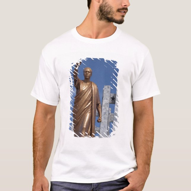 Camiseta África, Ghana, Accra. Mausoleo Nkrumah, final (Anverso)