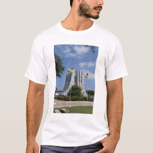 Camiseta África, Ghana, Acra. Mausoleo de Nkrumah, últimos