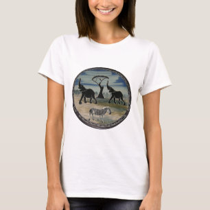 Camiseta África Kenia Hermosa Vida Silvestre Elegante