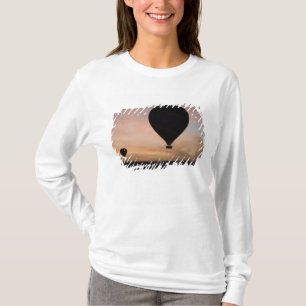 Camiseta África, Kenia, Masai Mara. Dos globos flotan