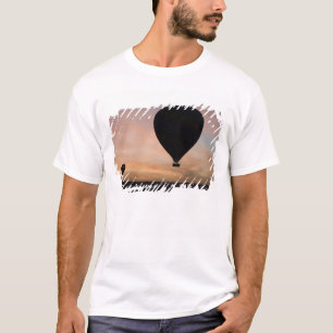 Camiseta África, Kenia, Masai Mara. Dos globos flotan
