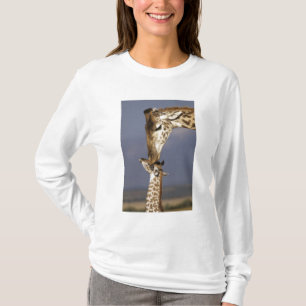 Camiseta África, Kenia, Masai Mara. Giraffes (jirafa)