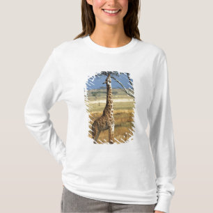 Camiseta África, Kenia, Parque Nacional Amboseli. Una jiraf