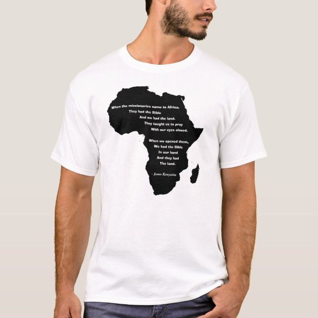 Camiseta África Kenyatta (Anverso)