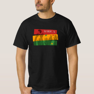 Camiseta África, las vidas negras importan, la historia del