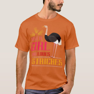 Camiseta Africa Lover Chica obsequia a Safari Ostrich