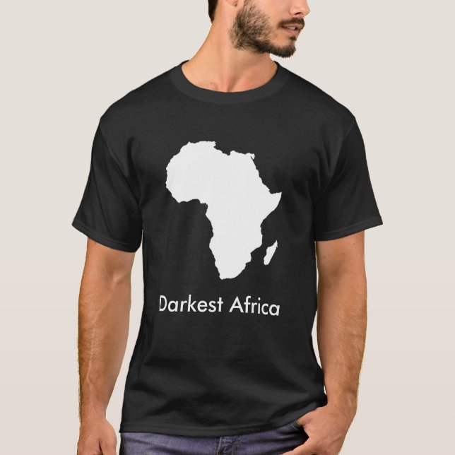 Camiseta África más oscura (Anverso)