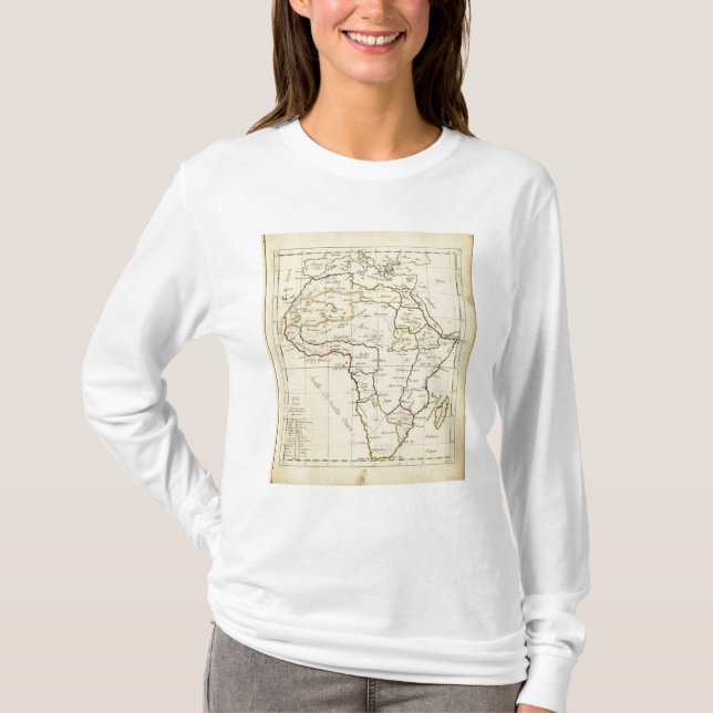 Camiseta África, mediterránea (Anverso)