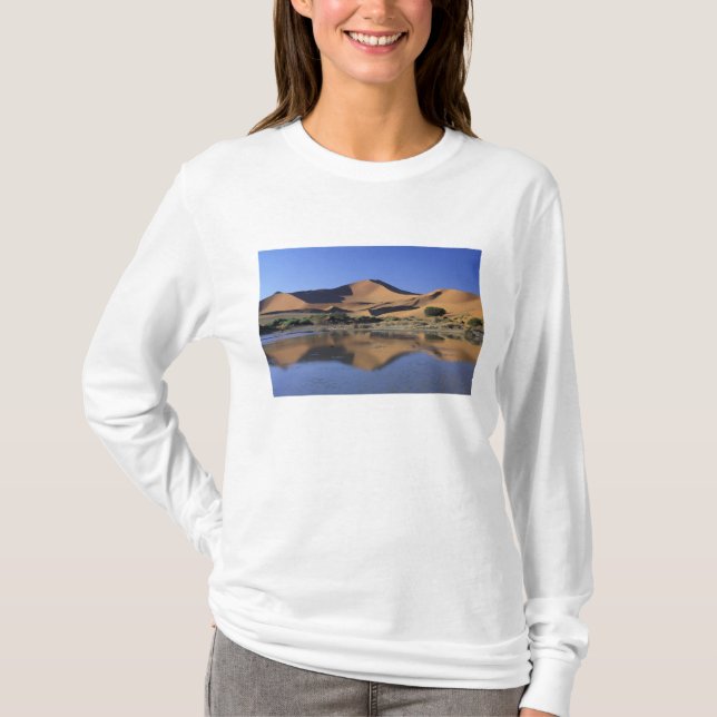Camiseta África, Namibia, Parque Nacional Namib, Sossusvlei (Anverso)